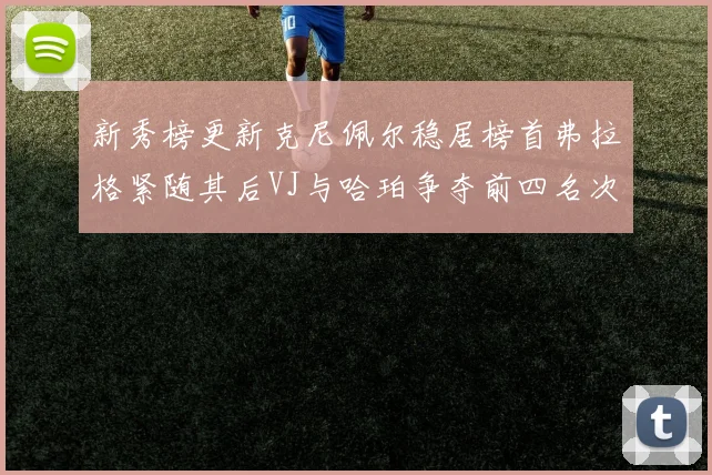新秀榜更新克尼佩尔稳居榜首弗拉格紧随其后VJ与哈珀争夺前四名次